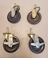 4 Quantity of 4&quot; Black Swivel Casters (4 Qty) - $44.99