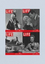 Life Magazine Lot of 4 Full Month of October 1941 6, 13, 20, 27 WWII ERA - £30.33 GBP