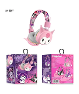 Kuromi Design Wireless Bluetooth Headphones Mic Built-In Headsets Origin... - $36.86 CAD