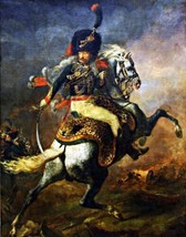 Giclee Art The Charging Chasseur by Géricault.   Print Canvas Painting - £6.85 GBP+