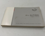 2012 Nissan Altima Owners Manual OEM I03B51012 - $35.99