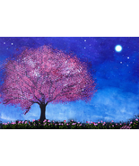 Cherry Blossom Delight Art Print - $124.53 CAD