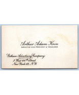 Gotham Advertising Company Incorporated Vintage Business Card New York C... - €19,50 EUR