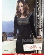 Women&#39;s Long Sleeve Under Jacket In Wool And Microfiber Marta Marzotto D... - $38.74 CAD