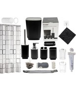 29-Piece Bathroom Accessory Set, Trash Can-Compatible Bathroom, And More. - $48.92