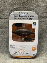 NEE Belkin Easy Transfer Cable for Windows Vista with Laplink 8 ft (2.4m) KG - £11.83 GBP
