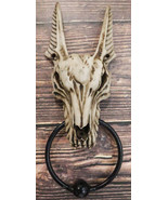 Ancient Egyptian Anubis Guardian God Of The Dead Skull Decorative Door K... - $736.23 MXN