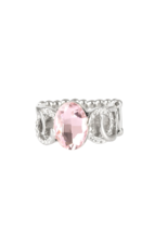 Paparazzi Supreme Bling Pink Ring - New - £3.50 GBP