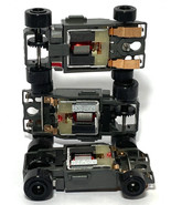 1 BULLDOG SRT Super AFX Tomy Turbo FORM HO Slot Car Chassis vQuick BLACK Wheels! - $34.99