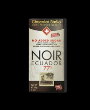 Chocolat Stella Ecuador Dark 77% - 100g - £9.43 GBP