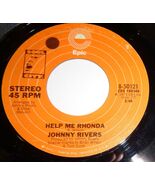 Johnny Rivers 45 RPM Record - Help Me Rhonda / New Lovers &amp; Old Friends B6 - €5,76 EUR