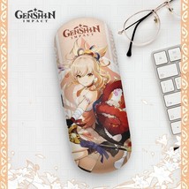 Genshin Impact Anime Cosplay Glasses Case Collection Gifts - £7.98 GBP