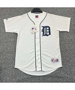 Detroit Tigers Baseball Jersey Shirt Men Medium Majestic Short Sleeve New M - $124.08 CAD