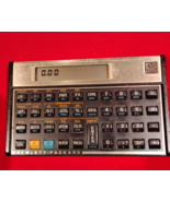 Vintage Hewlett Packard HP 12C Financial Calculator Gold With Case - Tested - €10,39 EUR