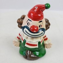 Vintage 1990s Enesco Circus Clown Figurine 3.5 Inch Ceramic Hand Painted - £12.99 GBP