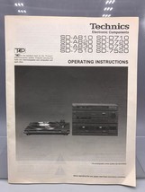 Vintage Technics Stéréo SD810 SDD710 SD820 SDD720 SD830 Instructions Manuel - £27.91 GBP