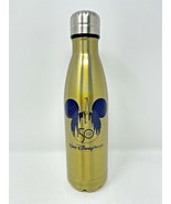 Disney Parks WDW 50th Anniversary Oct 1st 2021 Gold Water Bottle Tumbler... - £19.88 GBP