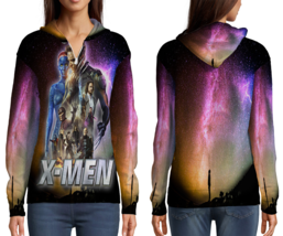X - men Origin Womens Graphic Zipper Hooded Hoodie - £27.39 GBP+