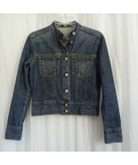 Paper Denim &amp; Cloth Embroidered Trucker Jacket Blue Jean ID Numbered NWO... - $179.22 CAD