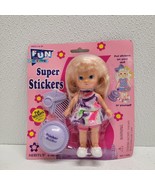 Vintage 1995 Meritus Fun &amp; Active Super Stickers Doll Blonde - New! - $53.65 CAD