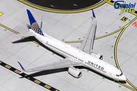 United Boeing 737-800 N14237 GeminiJets GJUAL1796 Scale 1:400 RARE - £78.32 GBP