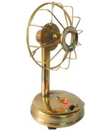 Decorative Showpiece Antique Brass Fan Table 18 cm  (Wooden, Yellow)  - €19,25 EUR