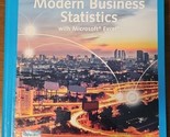 Modern Business Statistics with Microsoft Excel seventh Edition - $36.95