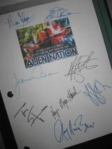 Alien Nation Signed Movie Film Script Screenplay X8 Autograph James Caan Mandy P - £15.78 GBP