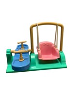 Fisher-Price Loving Family Miniature Swing &amp; Teeter Totter Playset 1993 - £14.03 GBP