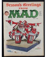 1962 JAN #68 MAD MAGAZINE adult humor SEASON&#39;S GREETINGS original print - £19.37 GBP
