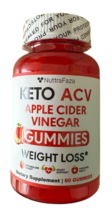 Keto ACV Gummies Advanced Weight Loss - Cleanse - Detox - Digestion Exp:... - £13.40 GBP