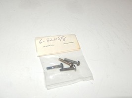 THREE PACKAGES ASSORTED 6/32  &amp; 3/49 SCREWS- W46U - $1.05