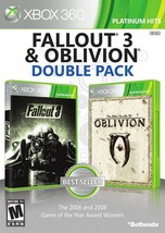 Fallout 3 &amp; Oblivion Double Pack - Xbox 360  - £46.86 GBP