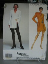 Vogue Donna Karan 2700 Lined Jacket &amp; Dress Shorts Pattern - Size 12/14/16 - $33.04