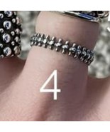 Triple Ball Sterling Band Ring Size 9 - $39.26 CAD
