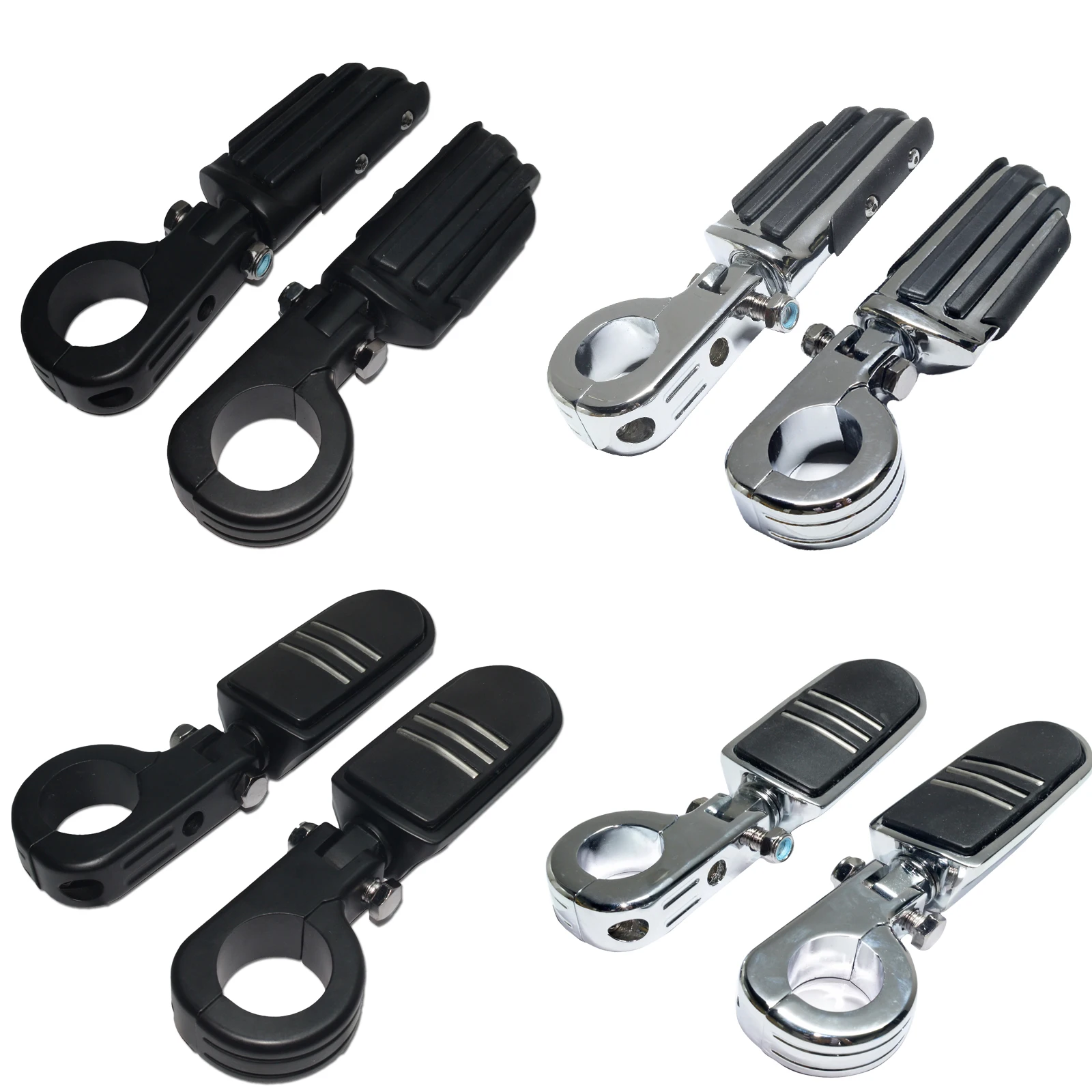 Motorcycle Highway Pegs Electra Glide Road King Street Glide 1.25&quot; 32mm ... - $45.95+