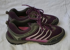 Eddie Bauer Women&#39;s Trail Running Shoes 9.5 Low Top Purple 6031-512 - £18.77 GBP