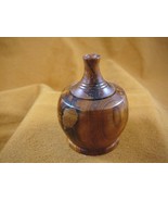 (BOX-169) BURL BOX small Thuya Wood African carved carving boxes Morocco... - $34.57 CAD