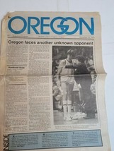 Vintage 1970s University of Oregon Ducks Basketball Game Program Newspap... - $9.30