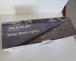 Jackyled 12 Pack Outdoor LED Solar Dock Deck Lights Driveway Pathway Fen... - £67.86 GBP