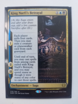 King Narfi&#39;s Betrayal Magic The Gathering Kaldheim 219 Enchantment Saga ... - $2.34