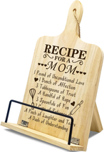 Mothers Day Gifts for Mom - Mom Gifts from Daughters, Cookbook Stand for Kitchen - £30.72 GBP