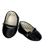 Black Flats Shoes made for 18 inch American Girl Doll Clothes - £6.20 GBP
