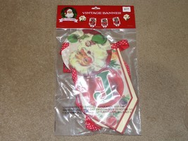 Mr Christmas Vintage Joy Banner NIP - £14.59 GBP