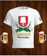 Spaten   Beer White T-Shirt, High Quality, Gift Beer Shirt - £25.01 GBP