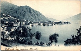 Italy Menaggio - Lago di Como - DB Posted 1912 Antique Postcard - £5.90 GBP