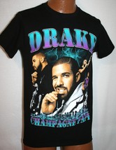 Drake Champagne Papi Retro Style Graphic T-SHIRT S Hip Hop Rap R&amp;B - £14.23 GBP