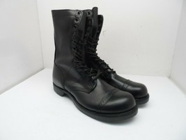Corcoran Mens 10&quot; Leather Jump Uniform Boot 1500 Made In *USA* Black 10D - £85.42 GBP