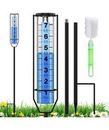 Rain Gauge Stake Meter Measure Accurate Rainfall Water Precipitation Mea... - €15,46 EUR