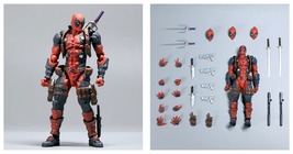 Revoltech Yamagucchi Deadpooll Marvel Action Figure legends Joint Movable - £36.75 GBP